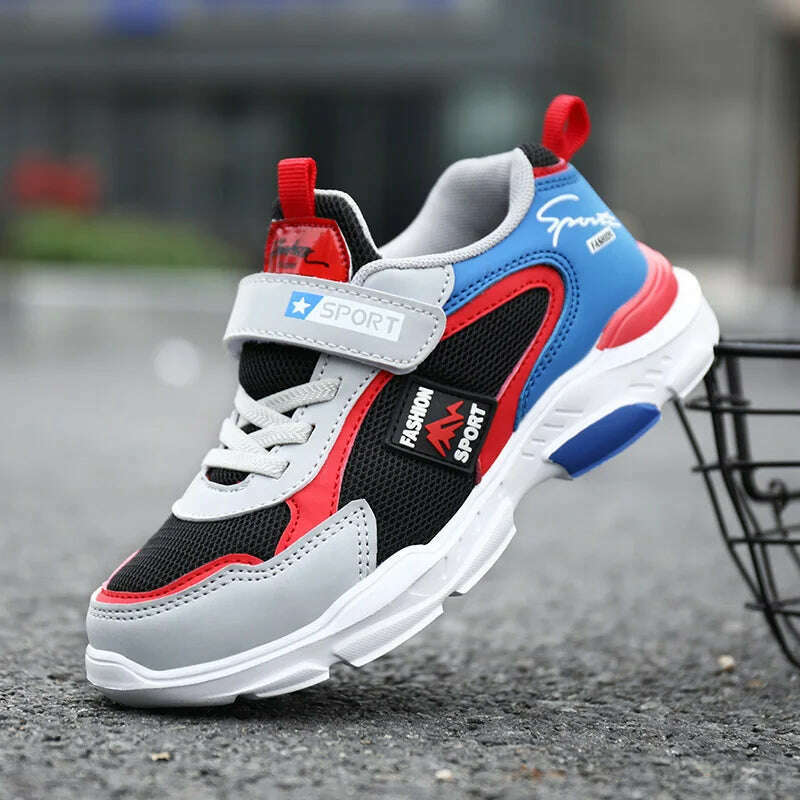 Children's shoes boy sneakers in the spring and autumn with breathable non-slip surface pupil cuhk boy boy fashion shoes
