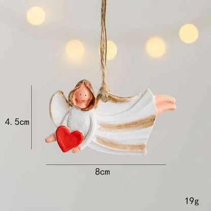 Christmas Santa Snowman Gingerbread Man Resin Pendant Christmas Tree Decoration Ornaments DIY Kids Toys Noel Navidad Kerst 2023