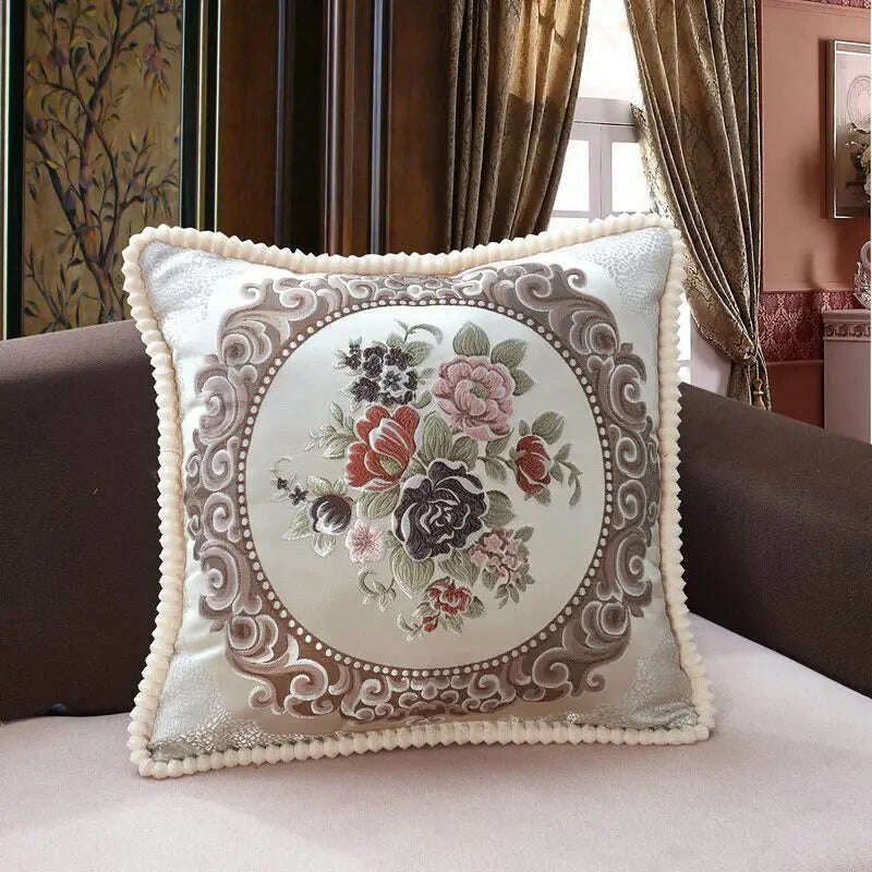 Classic Europe Style Pillowcase Cushion Cover Home Decorative Sofa Cushion Cover Chair Car Throw Pillow Case