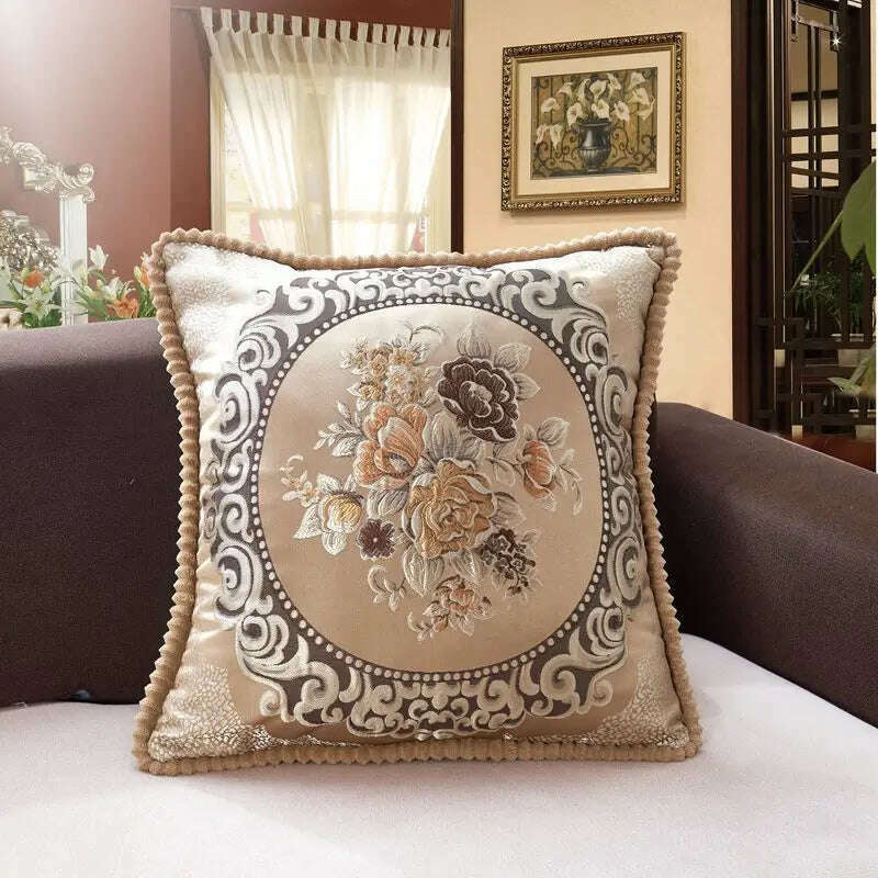 Classic Europe Style Pillowcase Cushion Cover Home Decorative Sofa Cushion Cover Chair Car Throw Pillow Case