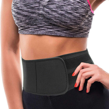 Copper Compression Gear Premium Fit Back Brace Lower Lumbar Support Belt. Adjustable for Men & Women. Copper Infused Back Wrap