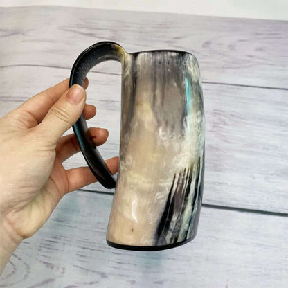 Cow Horn Beer Cup Cow Horn Water Cup Cow Horn Wine Cup Cow Horn Wine Bowl Crafts Decoration Dropshipping