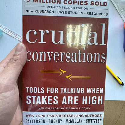 Crucial Conversations Tools For Talking When Stakes are High Third Edition Communication Challenges Book Paperback
