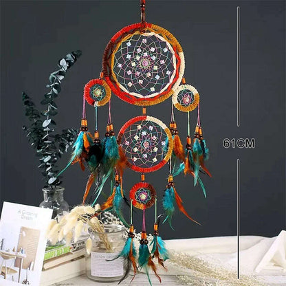dream catcher/catchers hanging/diy decoration nordic decoration home girls room/nursery/kids decor dreamcatcher children room
