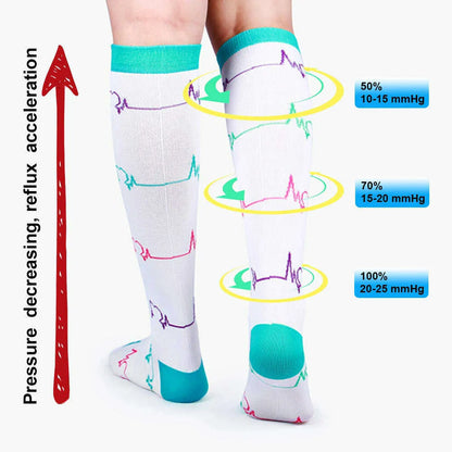 Dropship Compression Stockings Batch Socks Varicose Veins Nurse Socks Football Running Men Women Outdoor Sports Socks Unisex