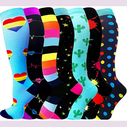 Dropship Compression Stockings Batch Socks Varicose Veins Nurse Socks Football Running Men Women Outdoor Sports Socks Unisex