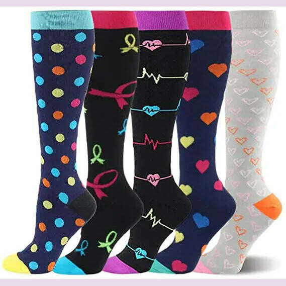 Dropship Compression Stockings Batch Socks Varicose Veins Nurse Socks Football Running Men Women Outdoor Sports Socks Unisex