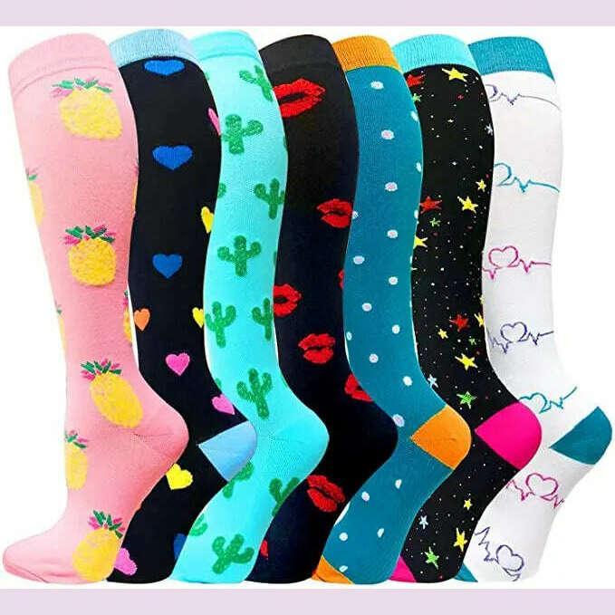 Dropship Compression Stockings Batch Socks Varicose Veins Nurse Socks Football Running Men Women Outdoor Sports Socks Unisex