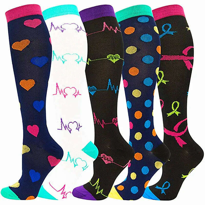 Dropship Compression Stockings Batch Socks Varicose Veins Nurse Socks Football Running Men Women Outdoor Sports Socks Unisex