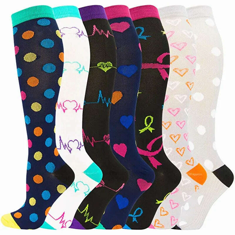 Dropship Compression Stockings Batch Socks Varicose Veins Nurse Socks Football Running Men Women Outdoor Sports Socks Unisex