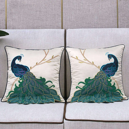 Ethnic Embroidered Cushion Cover 45x45 Pillow Case for Sofa Home Decor Pillow Covers Decorative Pillowcase Cushion Cover 30x50