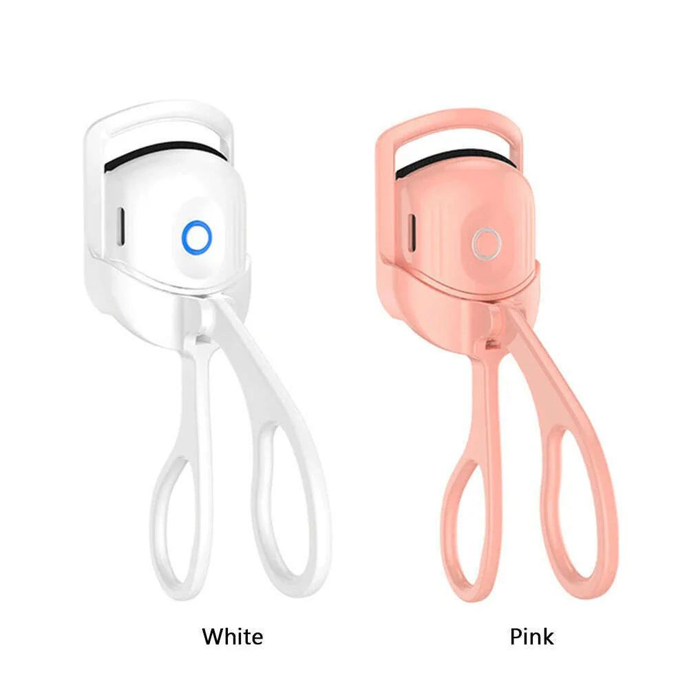 Eyelash Curler Portable Electric Heated Comb Eye Lash Long Lasting Eyelashes Curls Thermal Eyelash Curler Makeup Tools