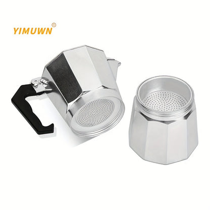 [European Coffee Tools] Octagonal Mocha Coffee Pots & European Coffee Tools | Italian Aluminum Models - Wholesale with Cross-Border Shipping