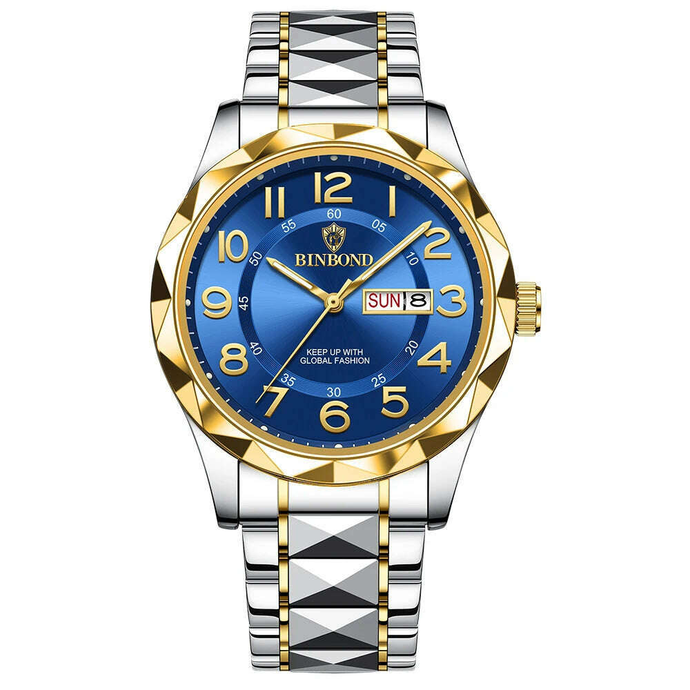 Fashion Business Watch Men Warterproof Sports Mens Watch Top Brand Luxury Clock Male Quartz Wristwatch Relogio Masculino 2024