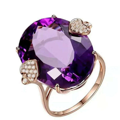 Fashion Square Shape Champagne Big Crystal Designer Hyperbole  Ring for Women Engagement Wedding Stone Rings Whole Sale