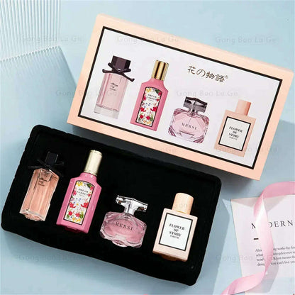 Floral Scent Gift Box 110ml Four Piece Set Women Духи Fragrance Perfume Balminess Pheromone Eau De Parfum Floral Scent Toilette
