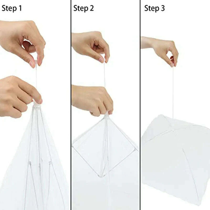 Foldable Food Mesh Cover Fly Anti Mosquito Pop-Up Food Cover Umbrella Meal Vegetable Fruit Breathable Cover Kitchen Accessories