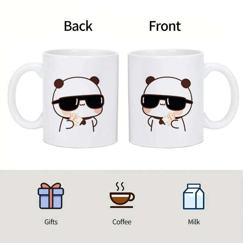 Game Inspired Man Face Mug Retro Funny Men or Woman Faces Coffee Mug Cute Gamer Birthday Gift Lovers Back To School Mug Decorate