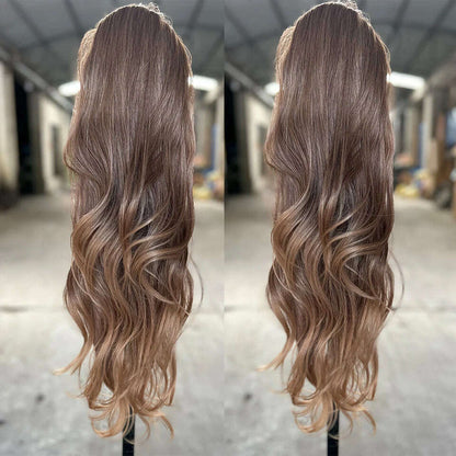 Gladys Weave Ponytail Extensions Synthetic Long 28 Inches Curls Ponytail For Women  Horse False Weave Pony Tail Overh Free Ship