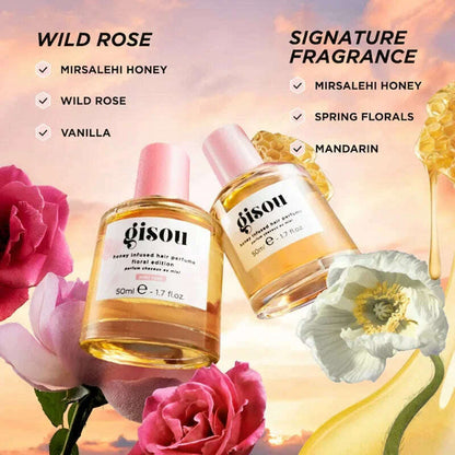 Honey hair care perfume Infused Hair Perfume Pocket Size A Travel-Friendly With Sweet Notes Of Honey Blended Into Spring Florals