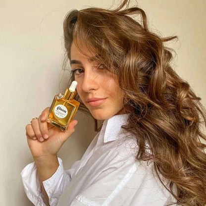 Honey Infused Hair Oil Finishing Shine Moisture Boosts Tame Frizz Overnight Treatment Essential Oil Hair Conditioner 20ml