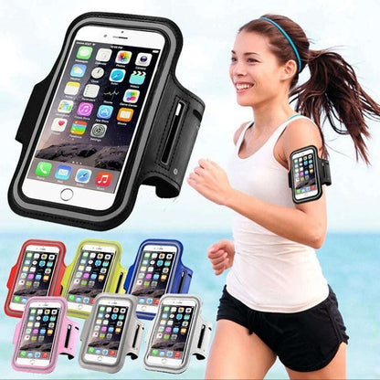Hot 4-6.5 InchWaterproof Arms Running Bags Men Women Armbands Touch Screen Cell Phone Holder Band Phone Case Sports Accessories