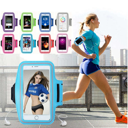 Hot 4-6.5 InchWaterproof Arms Running Bags Men Women Armbands Touch Screen Cell Phone Holder Band Phone Case Sports Accessories