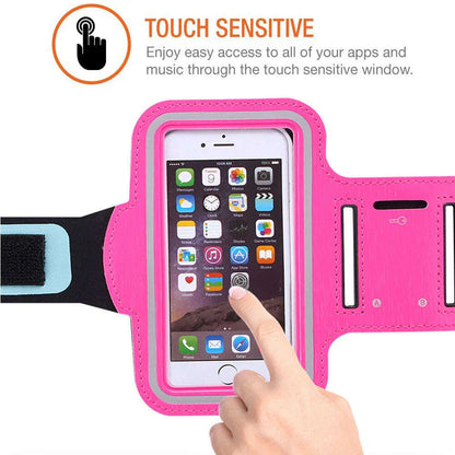 Hot 4-6.5 InchWaterproof Arms Running Bags Men Women Armbands Touch Screen Cell Phone Holder Band Phone Case Sports Accessories
