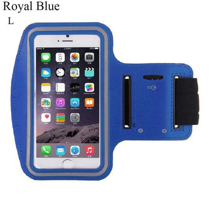 Hot 4-6.5 InchWaterproof Arms Running Bags Men Women Armbands Touch Screen Cell Phone Holder Band Phone Case Sports Accessories