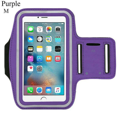 Hot 4-6.5 InchWaterproof Arms Running Bags Men Women Armbands Touch Screen Cell Phone Holder Band Phone Case Sports Accessories