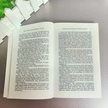 How To Win Friends & Influence People By Dale Carnegie Interpersonal Communication Skills Self-improvement Reading Book