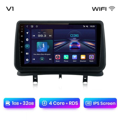 Junsun V1 AI Voice Wireless CarPlay Android Auto Radio for Renault Clio 3 2005-2014 4G Car Multimedia GPS 2din autoradio