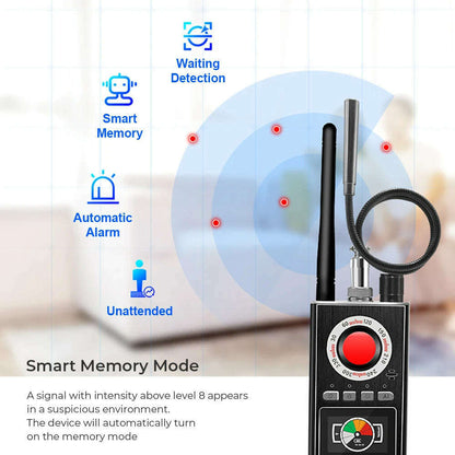 K88 Hidden Devices Detector LED display Anti Candid Camera Detector hunter GPS Bug mini camera RF  Signal Scanner Camera Finder