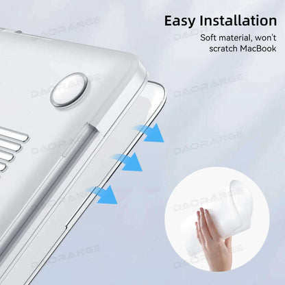 Laptop Case For MacBook 11 13 14 15 16 Inch For MacBook Pro 14.2 A2442 A2779 Mac book Air 13.3 M2 13.6 A2681 Protective Cover