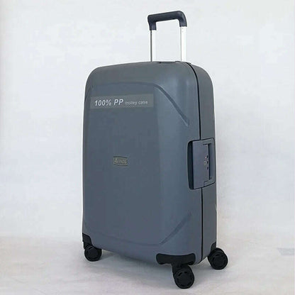 Lightweight Luggage  PP Password Trolley Case Unisex Suitcase 20/24/28 inch Cabin Carry on Travel Bag Rolling Luggage Suitcases