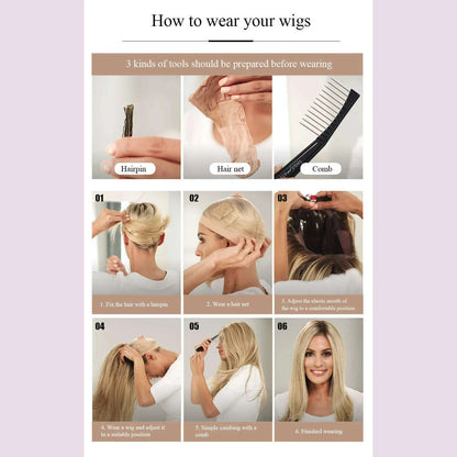 Loose Body Wave Synthetic Wigs Long Brown Blonde Ombre Wig with Bangs Wave Curl Wigs for Black Women Heat Resistant Daily Party