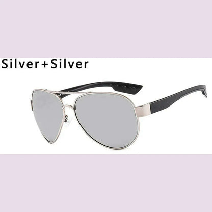 LORETO Sunglasses Men Driving Shades Male Mirror Polarized Sunglasses For Men Retro Brand Designer Sport Pilot Eyewear Gafas