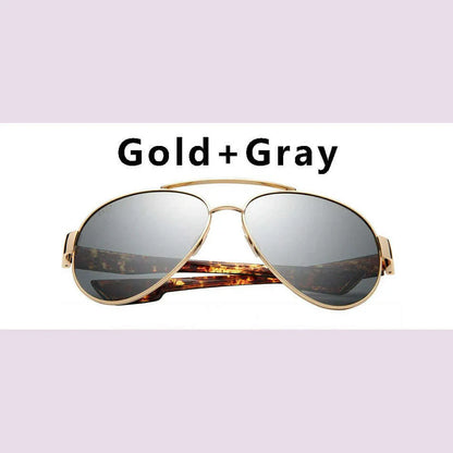 LORETO Sunglasses Men Driving Shades Male Mirror Polarized Sunglasses For Men Retro Brand Designer Sport Pilot Eyewear Gafas
