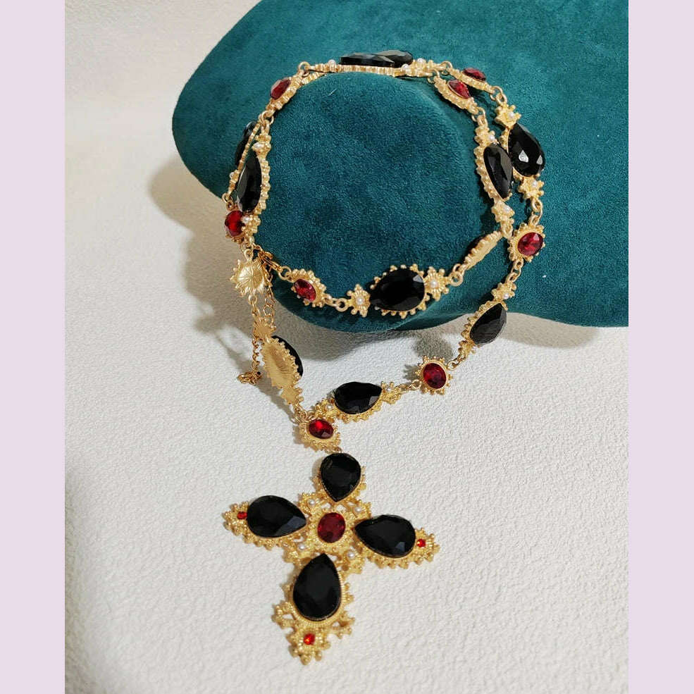 luxury crystal statement choker necklace party jewelry for women accossery personalized necklace