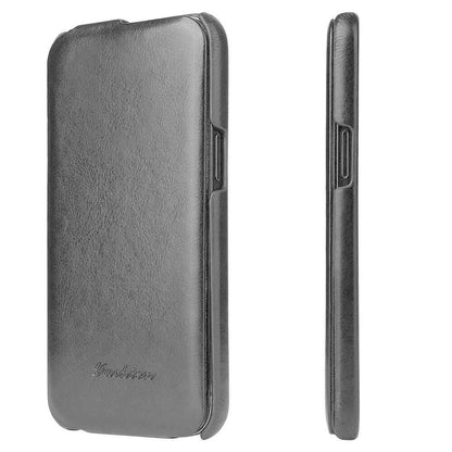 Luxury R64 Genuine Leather Flip Case For iPhone 16 15 14 13 12 11 Pro Max 7 8 X XS XR XS Cover