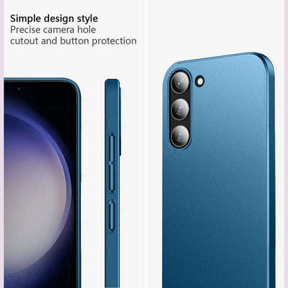 Matte Ultra Thin Hard PC Back Cover Case For Samsung Galaxy S24 A24 A34 A54 A14 A23 A55 A53 A73 S23 S22 S21 S20 Fe Plus Slim