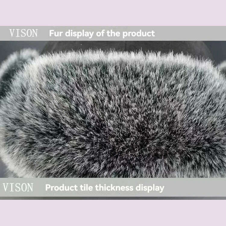 Men's Winter Trapper Aviator Trooper Earflap Warm Russian Waterproof Ski Hat Bomber Cap Russian Warm Ear Protectors Hats