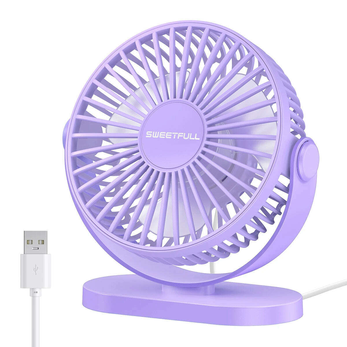 Mini USB Desktop Fan Portable Hook up Fan Desktop Office USB Quiet Cooling Fans Three Speed Adjustment Suitable For Home Office