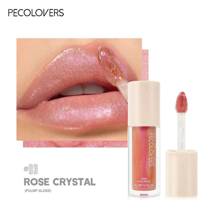 Moisturizing And Lip Lacquer Sparkling Lip Gel Lip Gloss Shiny And Glittery Glass Lips Daily Makeup Water Glossy Lip Color