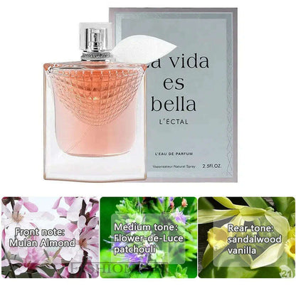 Original 75ml Beautiful Life Women Perfume True Love Rose Fragrance Lasting Perfume Fresh Natural Romantic Temperament Perfume
