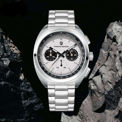 PAGANI DESIGN 2023 NEW Turtle Back Chronograph 1782 fashion quartz wristwatch for Man Luminous Waterproof Watch Reloj hombre