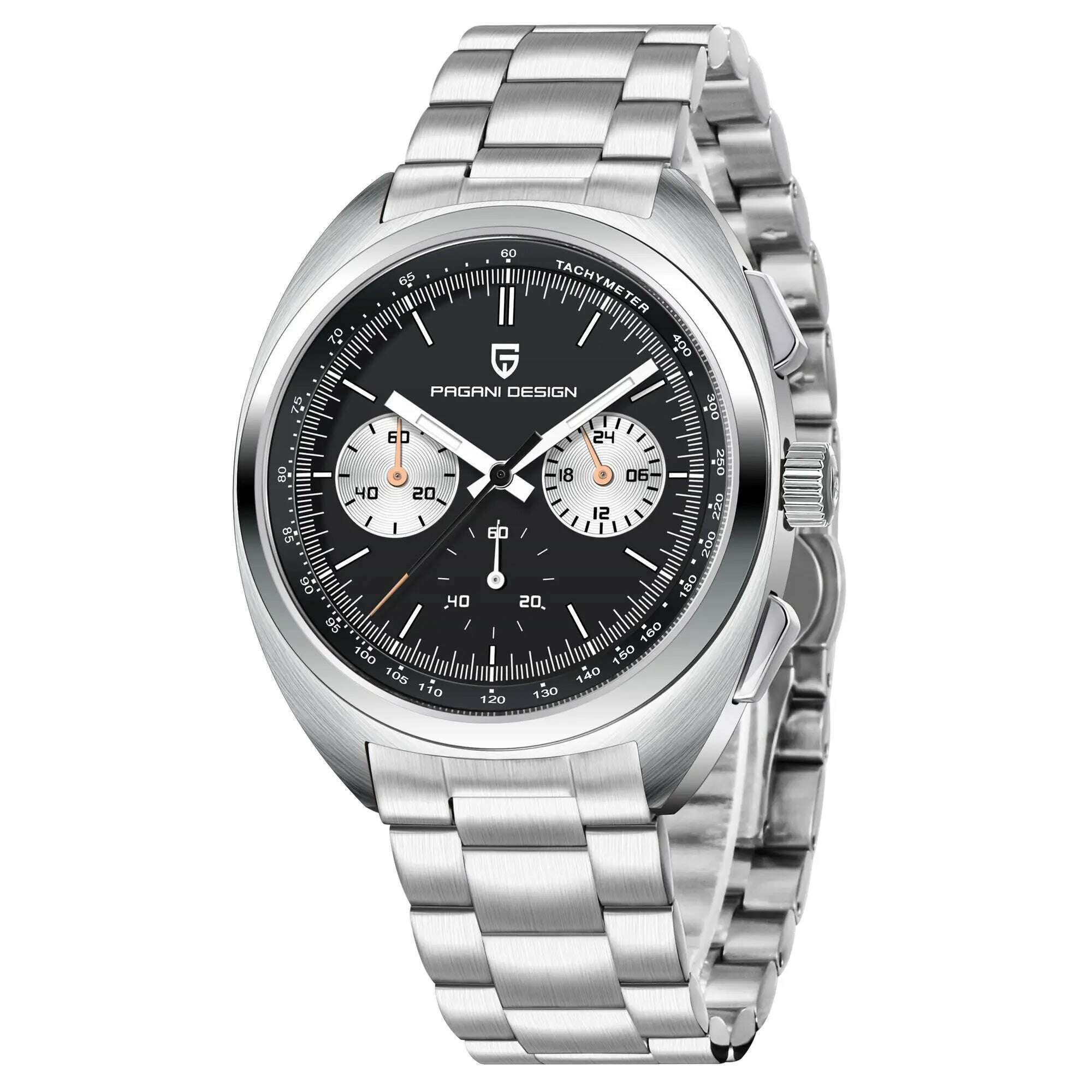 PAGANI DESIGN 2023 NEW Turtle Back Chronograph 1782 fashion quartz wristwatch for Man Luminous Waterproof Watch Reloj hombre