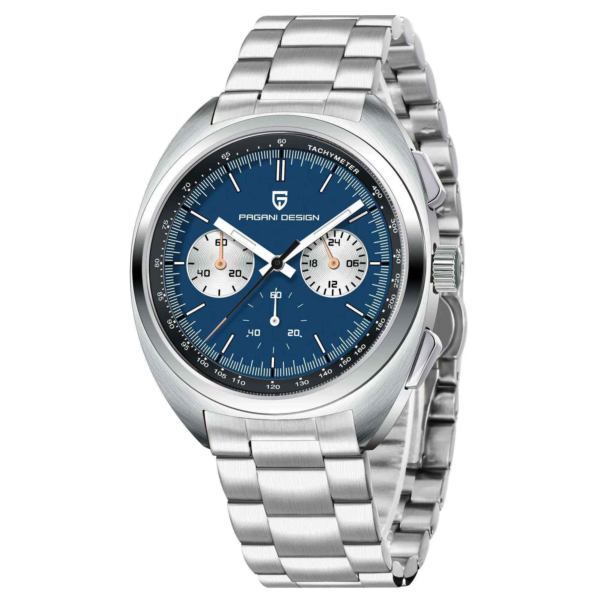 PAGANI DESIGN 2023 NEW Turtle Back Chronograph 1782 fashion quartz wristwatch for Man Luminous Waterproof Watch Reloj hombre