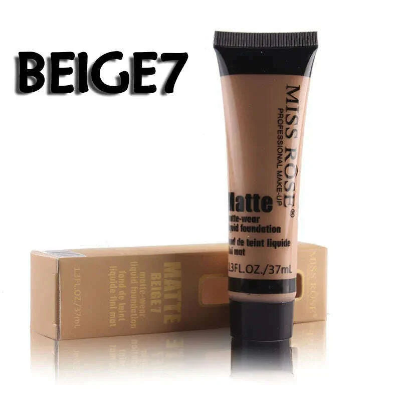Professional Base Matte Liquid Foundation Makeup Waterproof Face Concealer Foundation Cosmetics Repair Face Make Up
