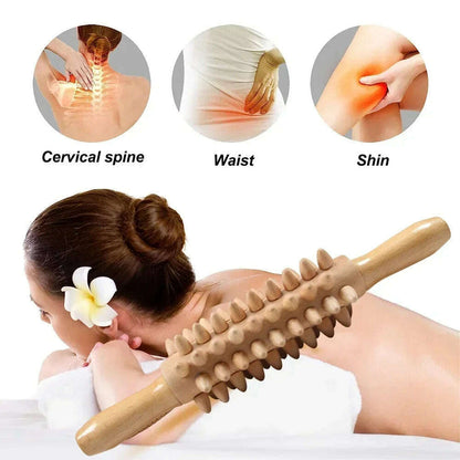 Professional Wood Therapy Massage Tools, Maderoterapia Kit for Anticellulite, Gua Sha Tools for Body Shaping, Muscle Pain Relief